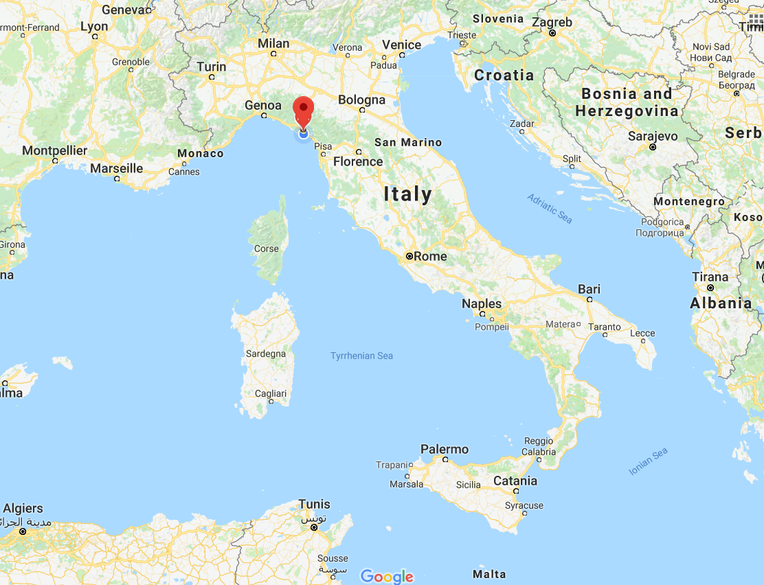 Map of Lerici